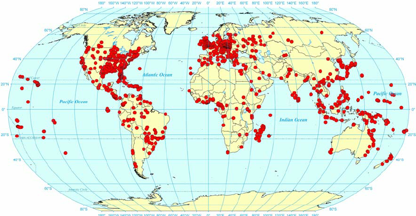 chy_worldwide distribution records of Monomorium pharaonis.png chy_worldwide distribution records of Monomorium pharaonis.png